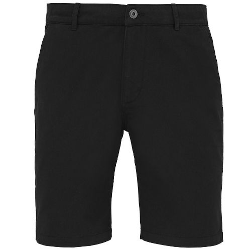 Asquith & Fox Men's Chino Shorts Black